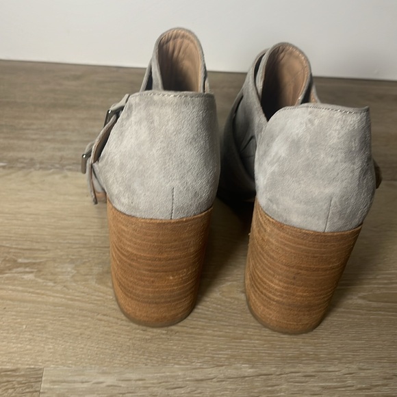 Mercer Edit Gray Ankle Booties Sz 8 - Picture 3 of 6